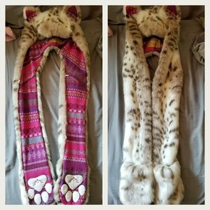 *Authentic SpiritHood* Siberian Snow Leopard